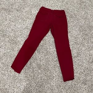Red pants